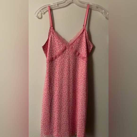 Y2K Pink Floral Dress - Picture 2 of 4